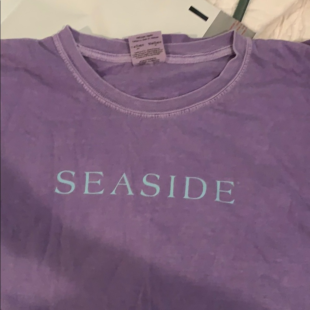 Large seaside T-shirt